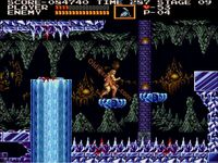 une photo d'Ã©cran de Akumajou Dracula sur Sharp X68000